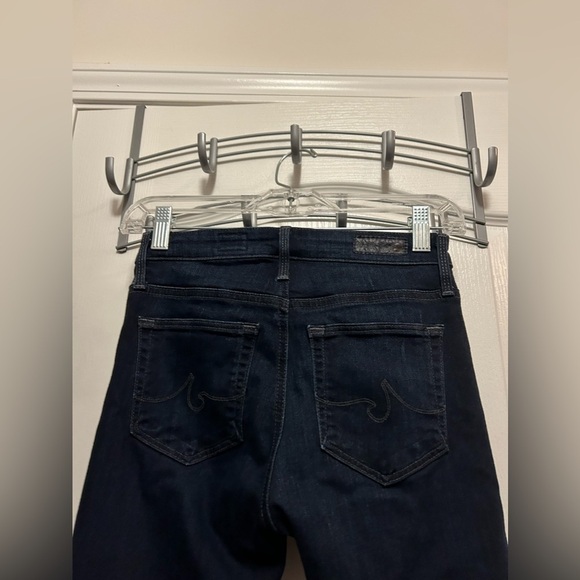 AG Adriano Goldschmied Jeans The Farrah Skinny high rise skinny Women's 24R dark - Picture 15 of 15